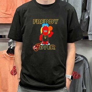 Indiana Fever Freddy Fever Tour Mascot Graphic T-Shirt Vintage Tee